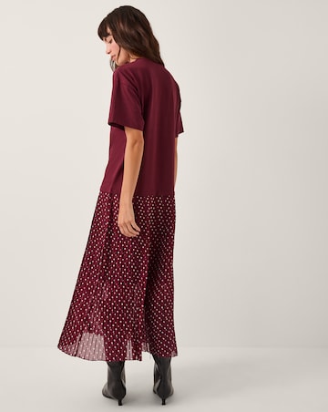 Monsoon Senya Polka Dot Midi Dress