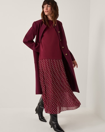 Monsoon Senya Polka Dot Midi Dress