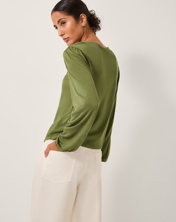 Monsoon Fila Floral Embroidered Blouse