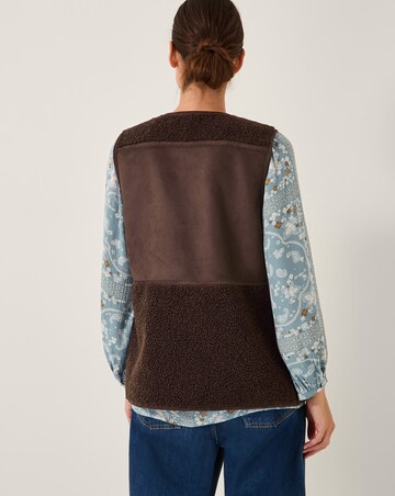 Monsoon Teri Borg Duffle Gilet