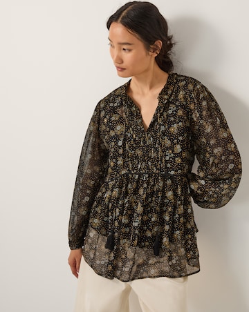Monsoon Clara Dotwork Print Blouse