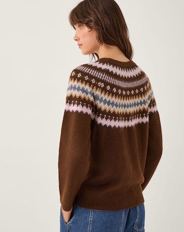 Monsoon Fran Fair Isle Jumper