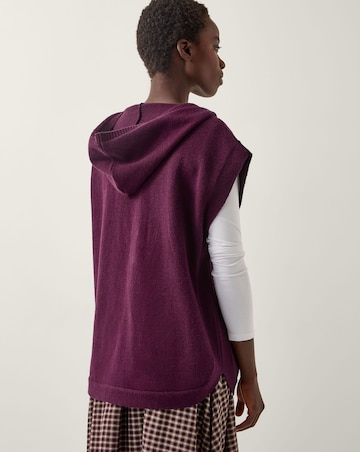 Monsoon Holly Hooded Knitted Vest