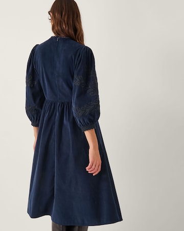 Monsoon Leona Corduroy Midi Dress