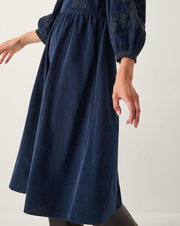 Monsoon Leona Corduroy Midi Dress