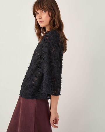 Monsoon Chrissy Sheer Sleeve Top