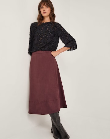 Monsoon Chrissy Sheer Sleeve Top