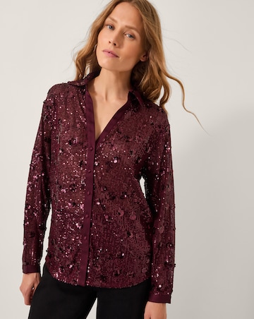 Monsoon Seema Sequin Shirt