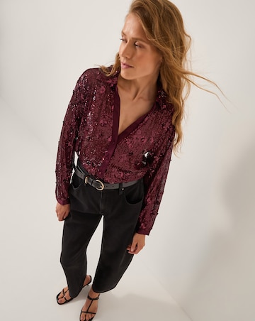 Monsoon Seema Sequin Shirt
