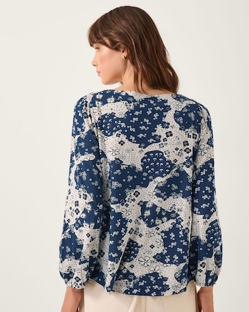 Monsoon Alison Floral Jersey Top