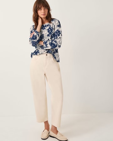 Monsoon Alison Floral Jersey Top
