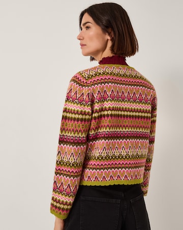 Monsoon Fiona Fair Isle Cardigan