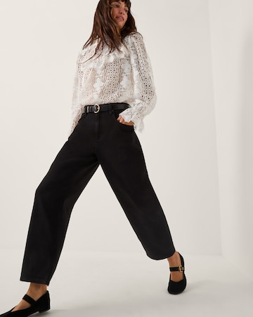 Monsoon Phoebe Sheer Lace Blouse