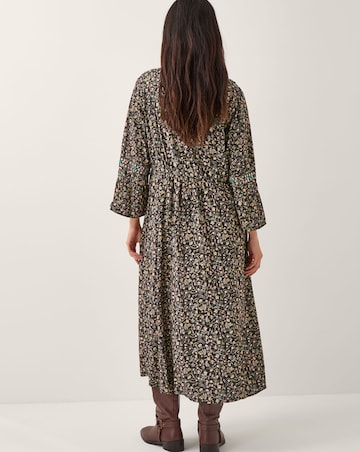 Monsoon Harriet Floral Midi Dress