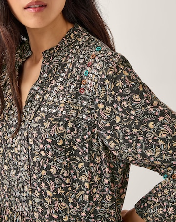 Monsoon Harriet Floral Midi Dress