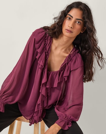 Monsoon Suki Ruffle Blouse