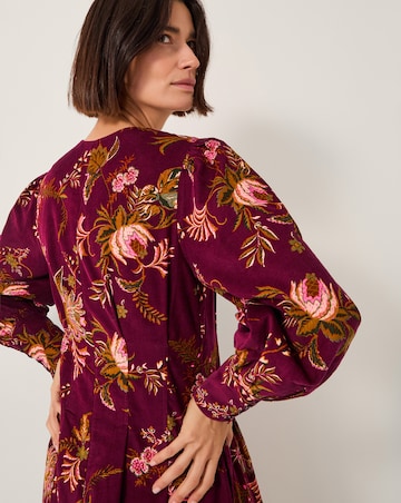 Monsoon Yasmina Floral Midi Dress