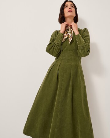Monsoon Morgan Blouson Midi Dress
