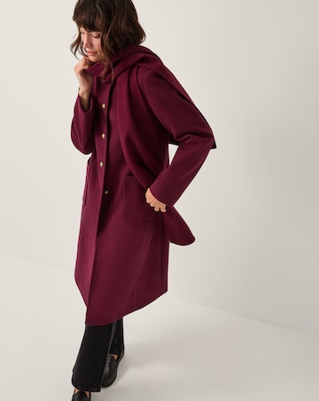 Monsoon Alicia Scarf Coat