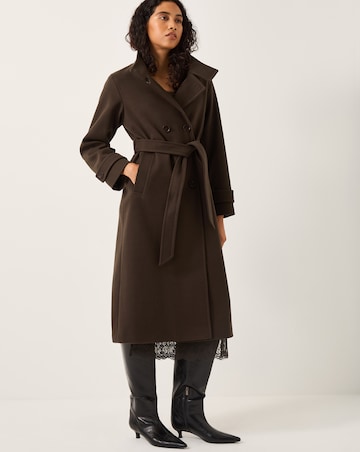 Monsoon Tia Funnel Trench Coat