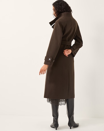 Monsoon Tia Funnel Trench Coat