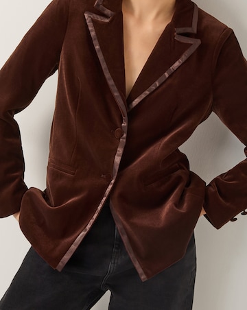 Monsoon Mila Velvet Blazer