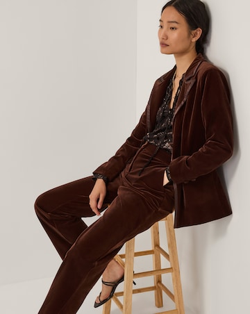 Monsoon Mila Velvet Blazer