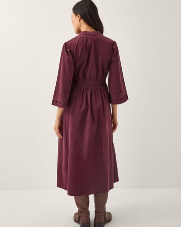 Monsoon Jimena Corduroy Midi Dress