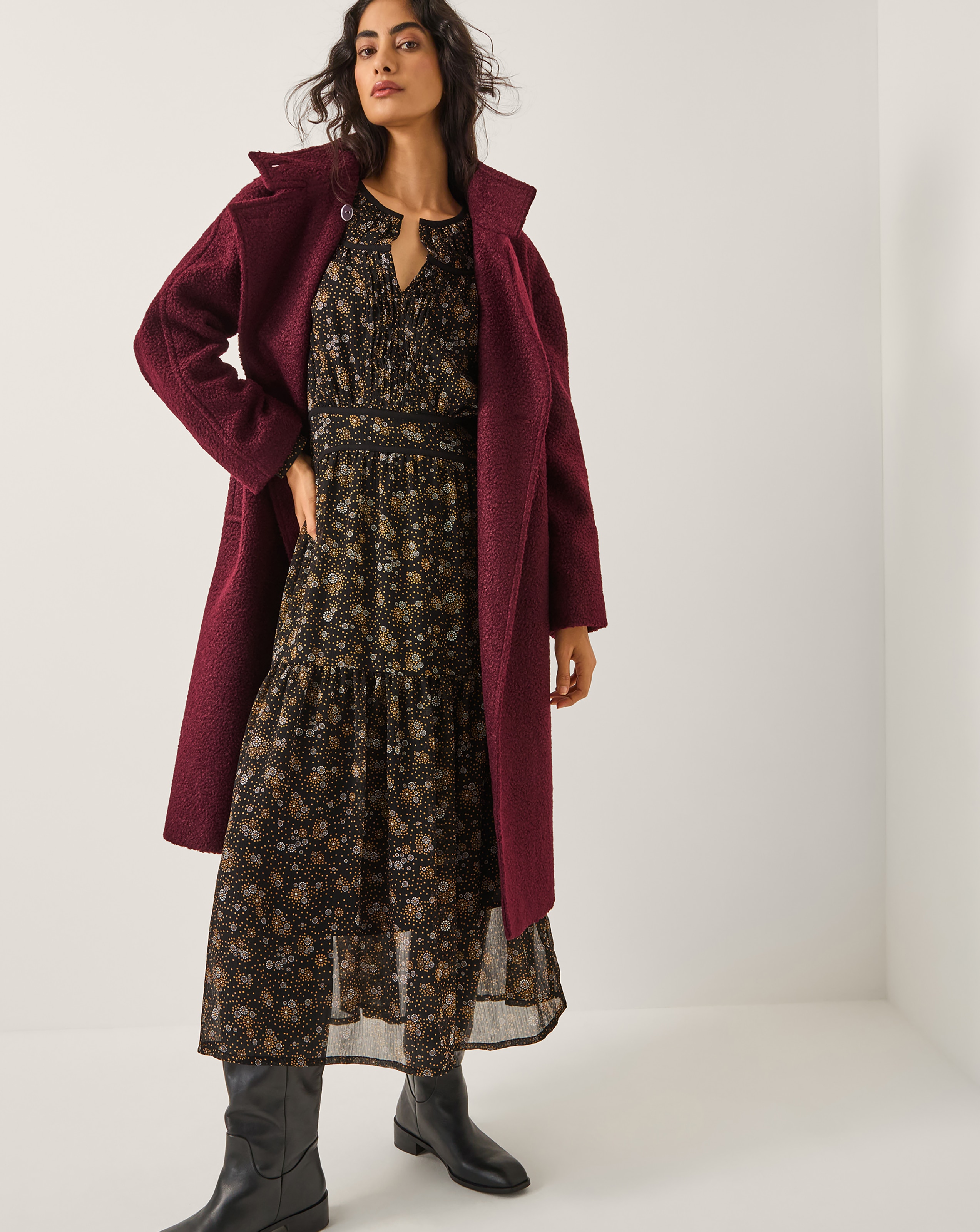 Monsoon Freya Coat