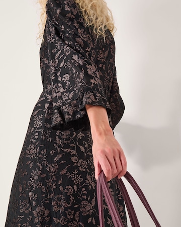 Monsoon Deyla Sparkle Jersey Midi Dress