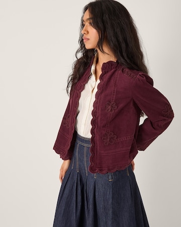 Monsoon Jimena Floral Corduroy Jacket