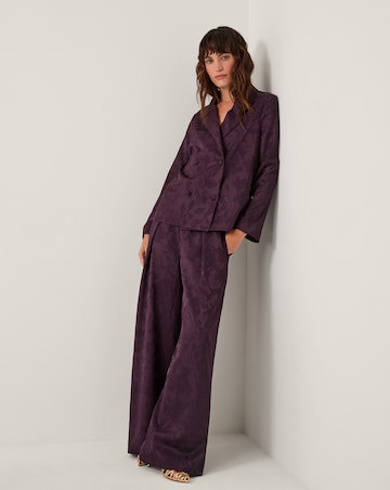 Monsoon Rory Floral Satin Blazer