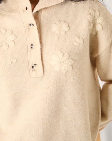 Monsoon Em Floral Knit Jumper