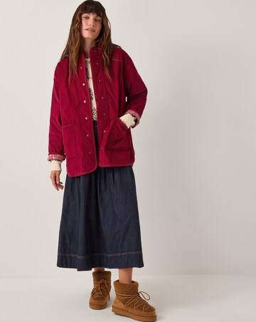 Monsoon Mandy Corduroy Quilted Jacket