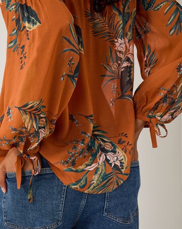 Monsoon Georgie Botanical Print Blouse