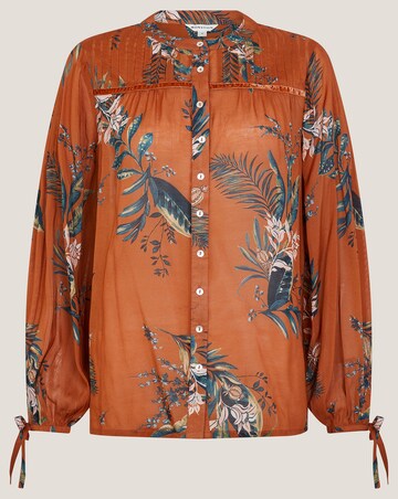 Monsoon Georgie Botanical Print Blouse
