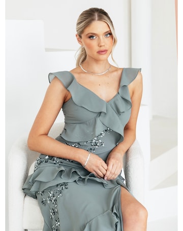 Maya Deluxe Embellished Dress