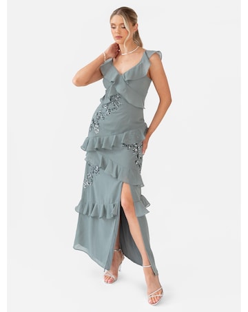 Maya Deluxe Embellished Dress