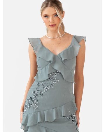 Maya Deluxe Embellished Dress