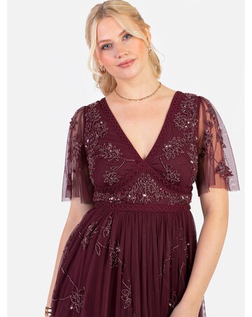 Maya Deluxe Embellished Dress