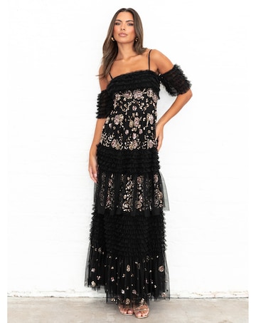 Maya Deluxe Embellished Dress