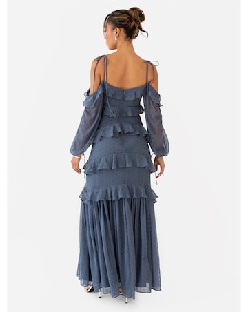 Anaya Metallic thread Dress