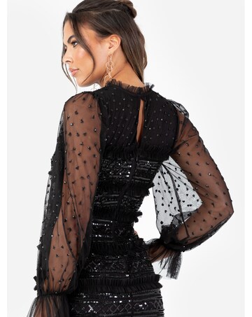 Maya Deluxe Embellished Dress