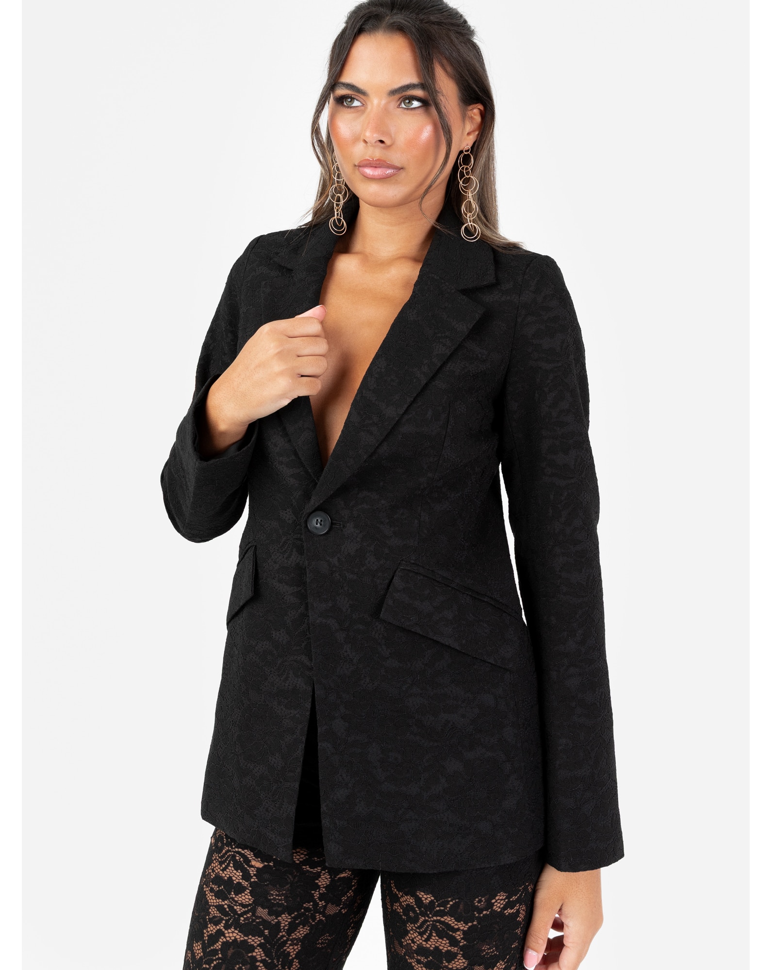 Maya Deluxe Lace Jacket