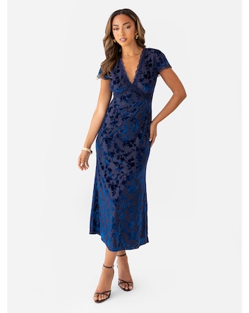 Maya Deluxe Floral Print Dress