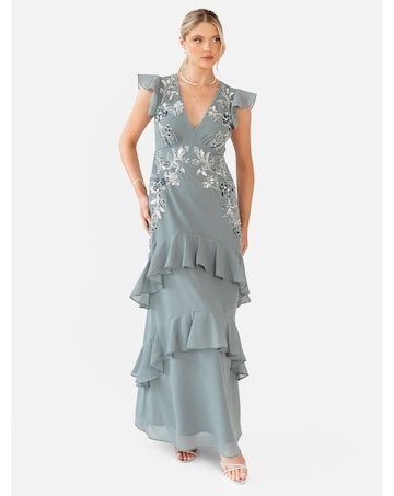 Maya Deluxe Embellished Dress