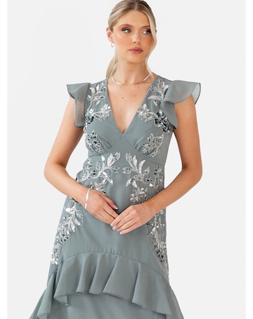Maya Deluxe Embellished Dress