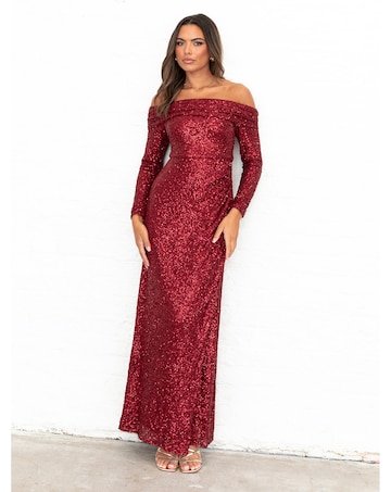 Maya Deluxe Sequin Dress