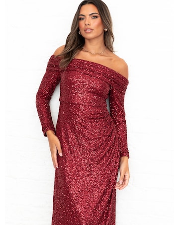 Maya Deluxe Sequin Dress
