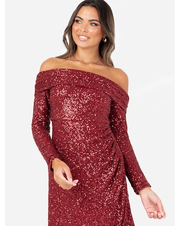 Maya Deluxe Sequin Dress